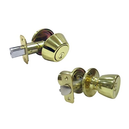 Taiwan Fu Hsing Industrial TG PB Tuli Comb Lockset BS7L1B KD